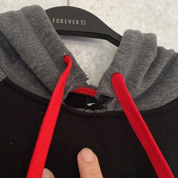 Umbro Italia sweatshirt heavy weight size L front pocket cozy warm cute sturdy - Picture 5 of 5